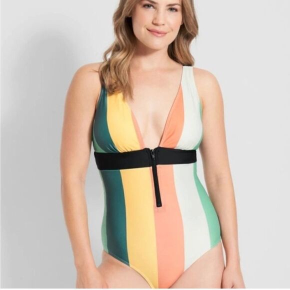 ModCloth The Dharla One-Piece Swimsuit - Picture 1 of 13